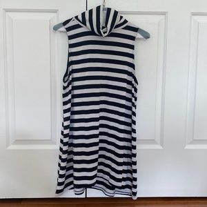 Cupcakes and Cashmere Striped Turtleneck Tank